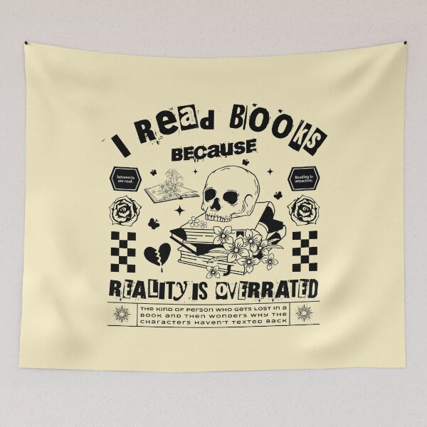 Item preview, Bibliphile and book lover. I read books because reality is overrated. designed and sold by Ninety9Secrets.