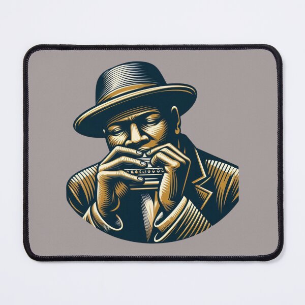 Item preview, Harmonica Player designed and sold by Myra365Art.