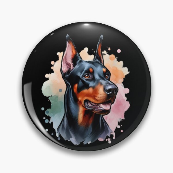 Item preview, doberman dog designed and sold by Animalia-.