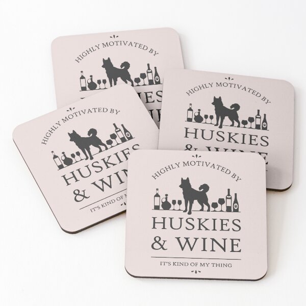 Item preview, Highly Motivated by Huskies and Wine designed and sold by RycoTokyo81.