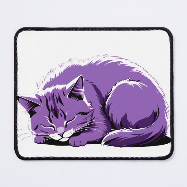 Item preview, purple kitten nap designed and sold by Catophile.
