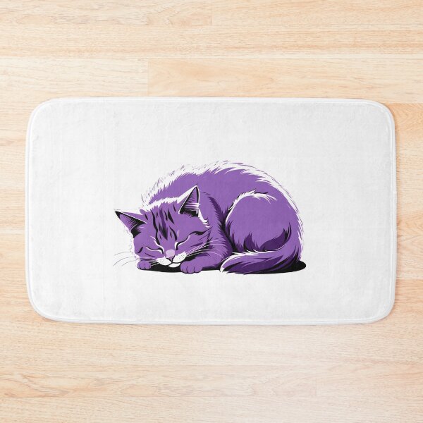 Item preview, purple kitten nap designed and sold by Catophile.