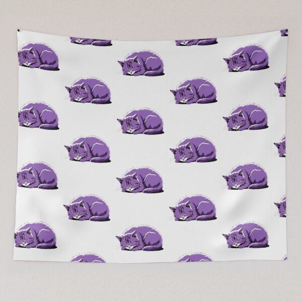 Item preview, purple kitten nap designed and sold by Catophile.