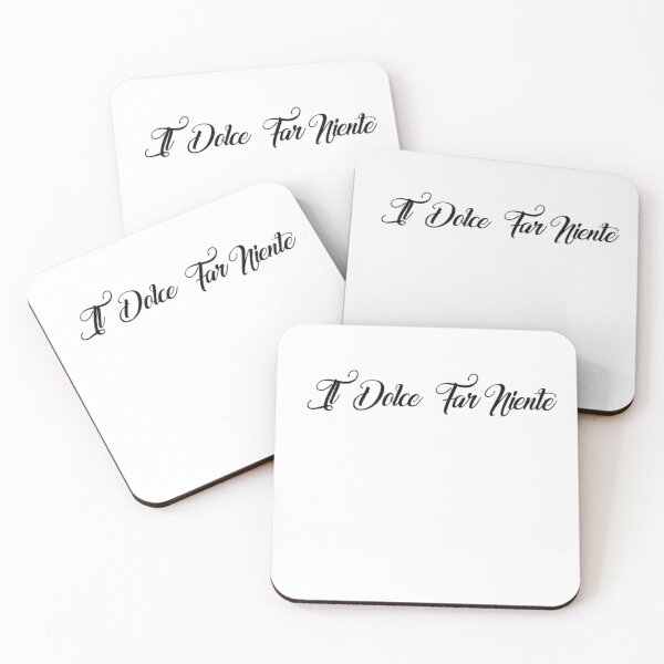 Item preview, dolce far niente designed and sold by LaughandLaugh.