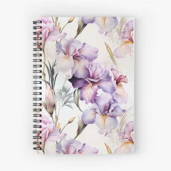 Item preview,  Vintage Charm of Iris Blooms designed and sold by PigmeArt.