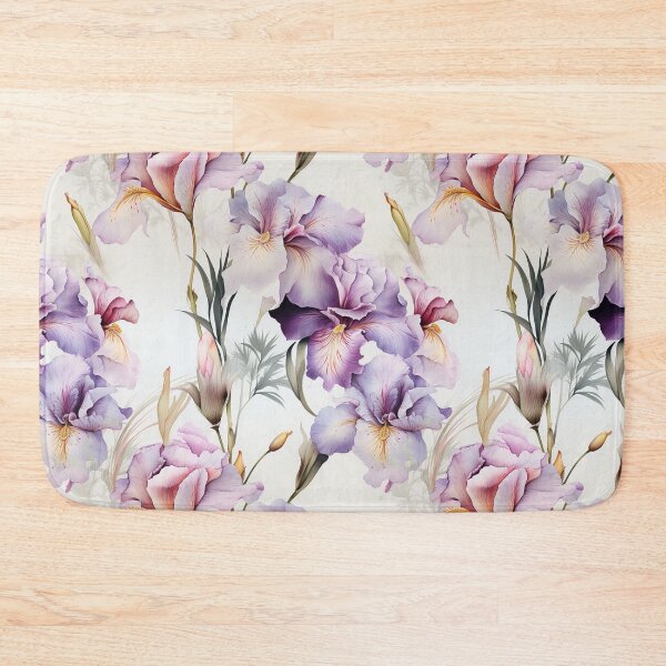 Item preview,  Vintage Charm of Iris Blooms designed and sold by PigmeArt.
