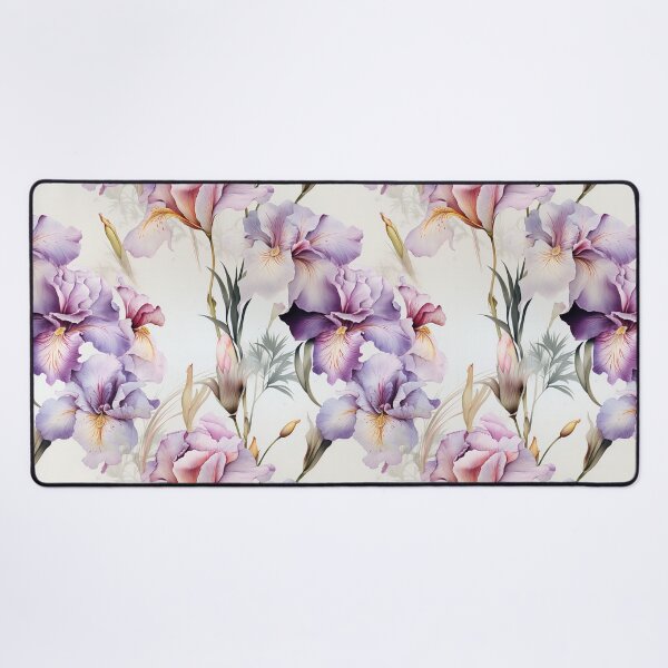 Item preview,  Vintage Charm of Iris Blooms designed and sold by PigmeArt.