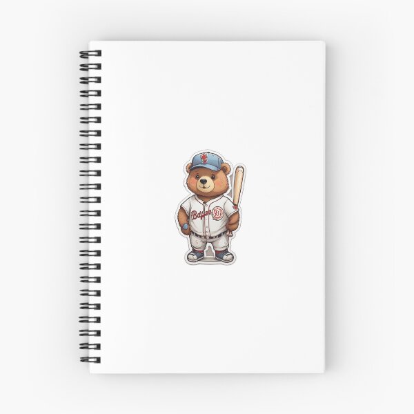 Item preview, Bear Baseball Player  designed and sold by Methuz.