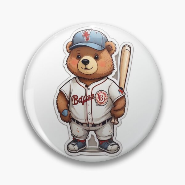 Item preview, Bear Baseball Player  designed and sold by Methuz.