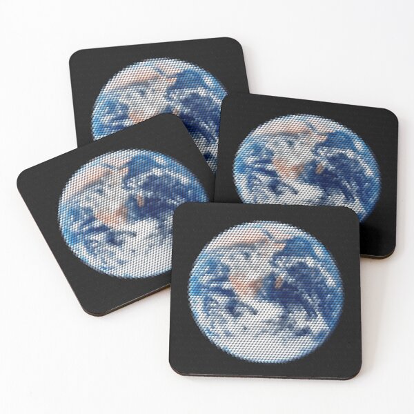 Item preview, Amazing image of the Earth, Original from NASA 3D Cubes Low Poly Art designed and sold by SpiroJo.