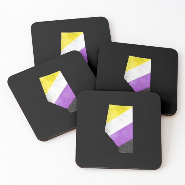 Item preview, Alberta Pride - Non Binary designed and sold by BackgroundPixel.