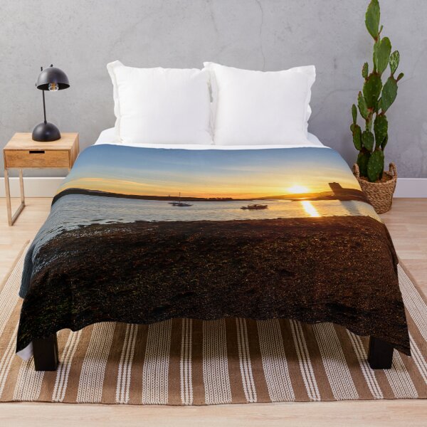 Item preview, Sun Setting over Oban Bay designed and sold by Kasia Design.