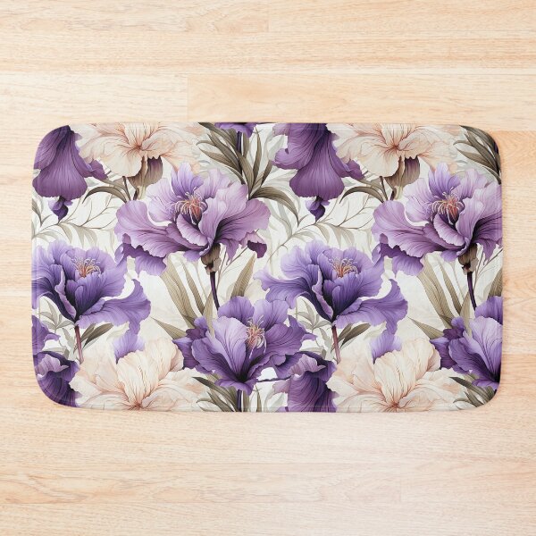 Item preview, Vintage Iris Blooms, Watercolor Blossoms designed and sold by PigmeArt.