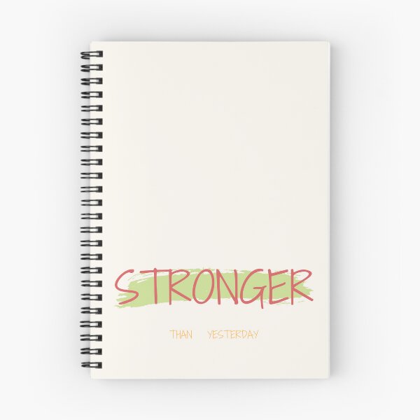 Item preview, Stronger Than Yesterday designed and sold by Paper-White.