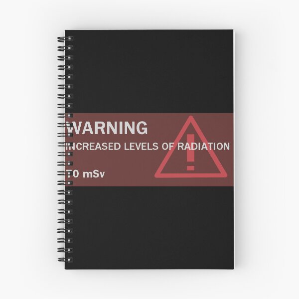 Item preview, Radiation Warning Lethal Company Game Funny designed and sold by iqenadak.