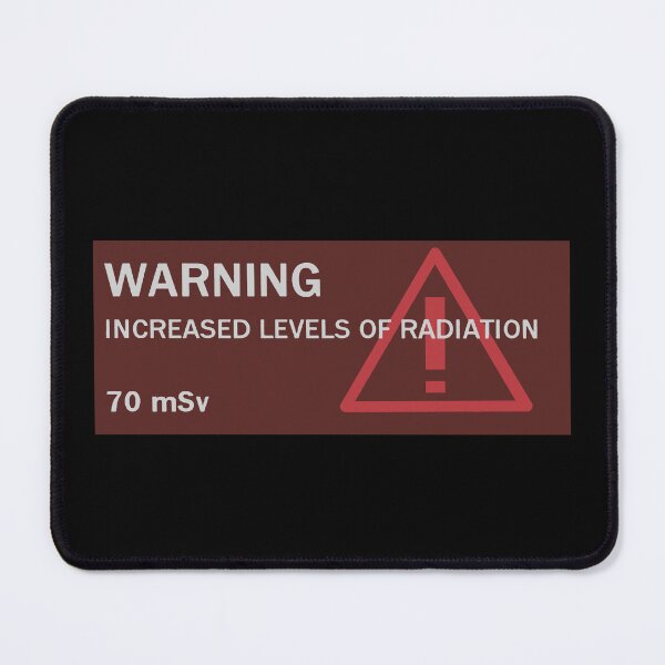 Item preview, Radiation Warning Lethal Company Game Funny designed and sold by iqenadak.