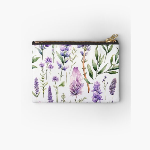 Item preview, Vintage Lavender Blooms, Watercolor Flowers designed and sold by PigmeArt.
