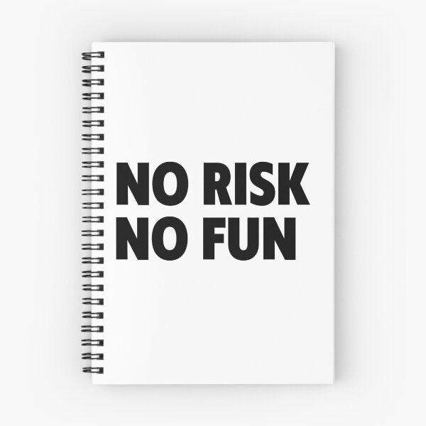 Item preview, No Risk No Fun designed and sold by Hairball-Pets.