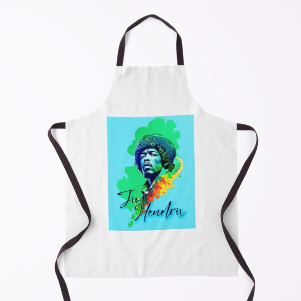 Item preview, Portrait of Jimi Hendrix painted in graffiti style designed and sold by BubblyDelight.