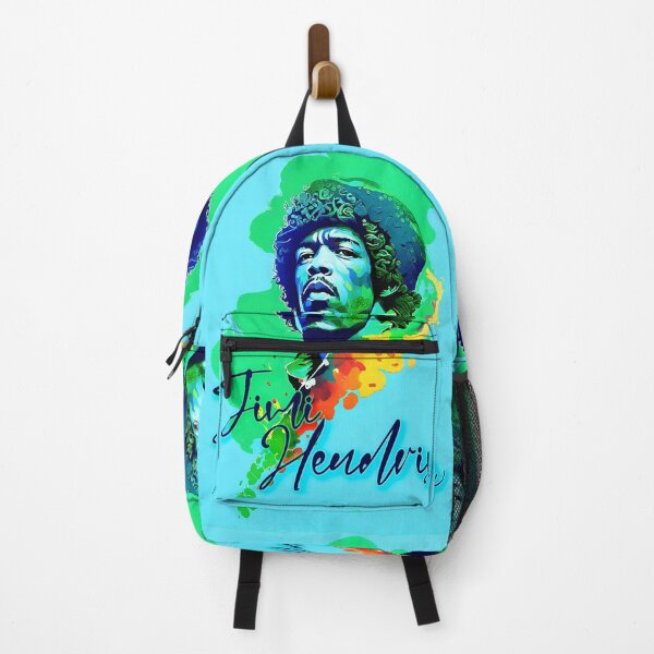 Item preview, Portrait of Jimi Hendrix painted in graffiti style designed and sold by BubblyDelight.