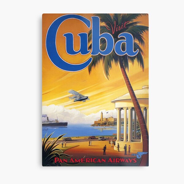 VINTAGE GREAT LAKES FLYING BOAT CRUISE TRAVEL AD POSTER ART REAL CANVAS PRINT