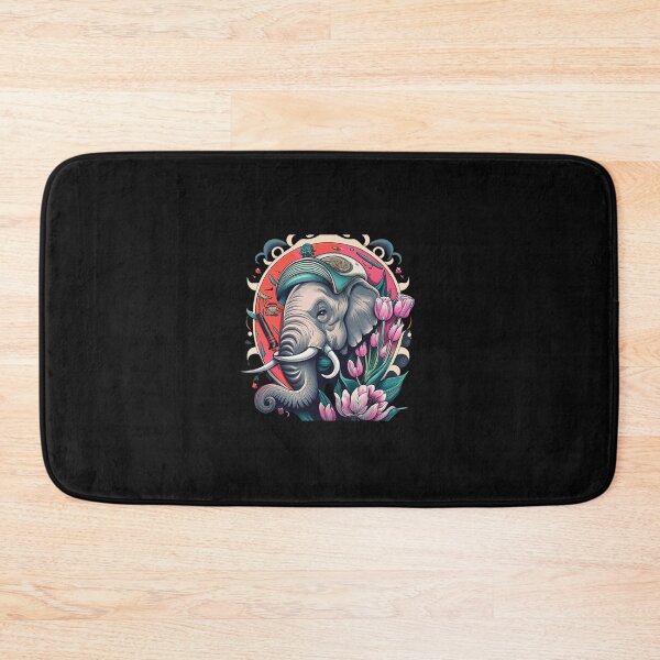 Item preview, Flower Elephant designed and sold by MillenniumDrip.