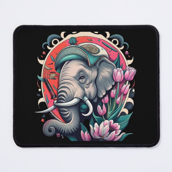 Item preview, Flower Elephant designed and sold by MillenniumDrip.