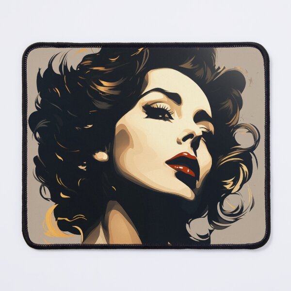 Item preview, Elizabeth Taylor Icon Hollywood designed and sold by freddyaiart.