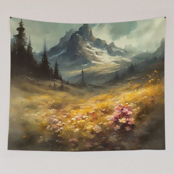 Item preview, Mountain Day Landscape designed and sold by cr6zym1nd.