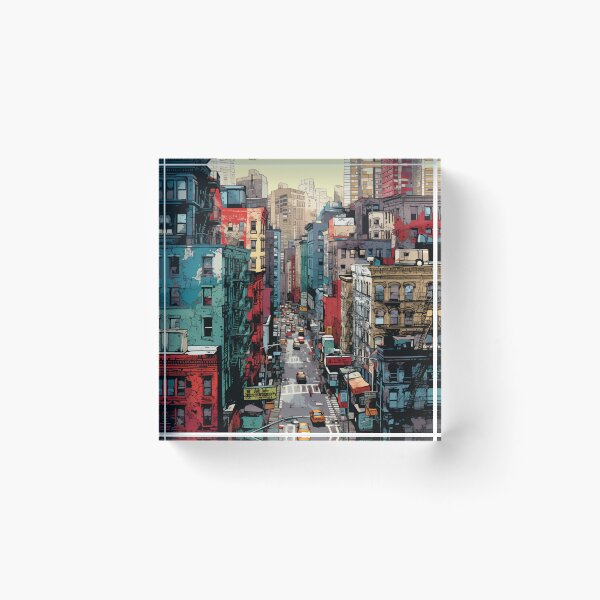 Item preview, Soho New York designed and sold by Myra365Art.