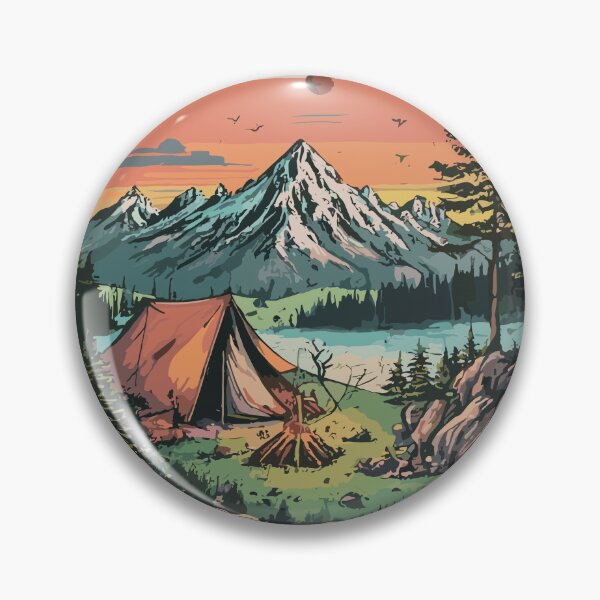 Item preview, camping spot #3 designed and sold by fitgeek.
