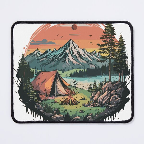 Item preview, camping spot #3 designed and sold by fitgeek.