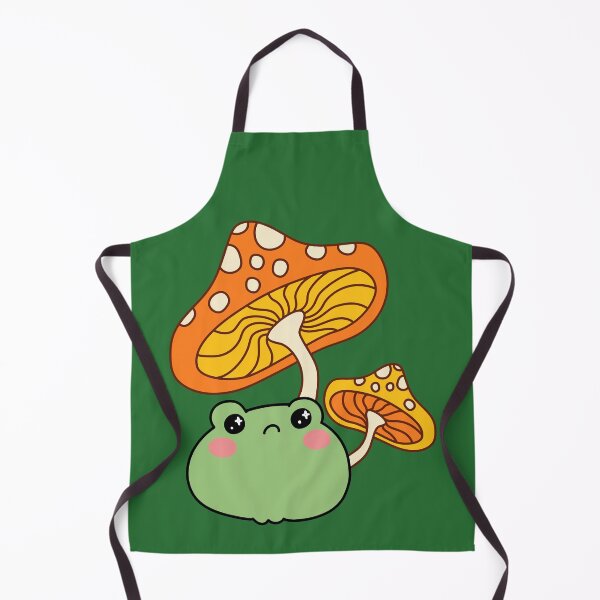 Item preview, Cute Frog with mushroom designed and sold by Quacktails.