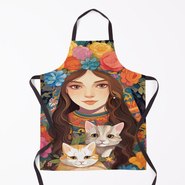 Item preview, Cute Boho Girl Cat Mom designed and sold by BetOova.