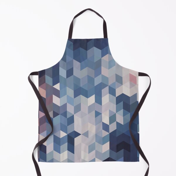 Item preview, Abstract geometric blue and red colorful triangle pattern designed and sold by by-jwp.
