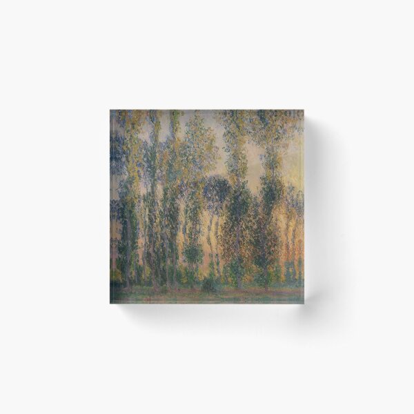 Aperçu de l'œuvre Peupliers de Claude Monet à Giverny créée et vendue par Tamas Das.