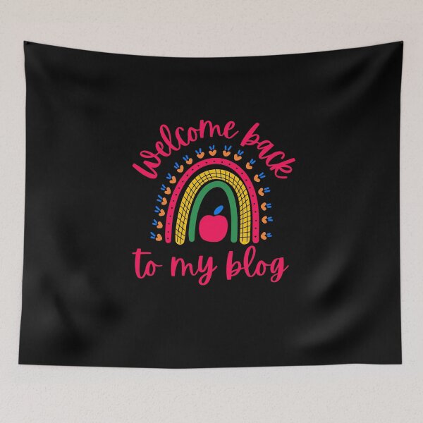 Item preview, Welcome To My Blog - Funny Quote designed and sold by FridPix.