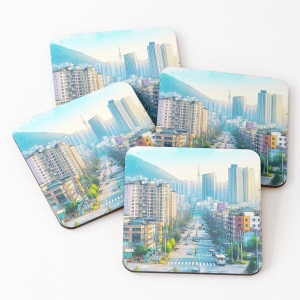 Item preview, The streets of Seoul. designed and sold by growing-mom.
