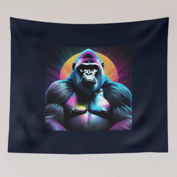 Item preview, gorilla smart designed and sold by DigiArtFusion.