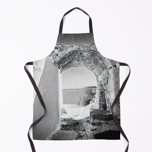 Item preview, Black and white Seashore Photo, Stone Archway designed and sold by IdoFriedmanArt.