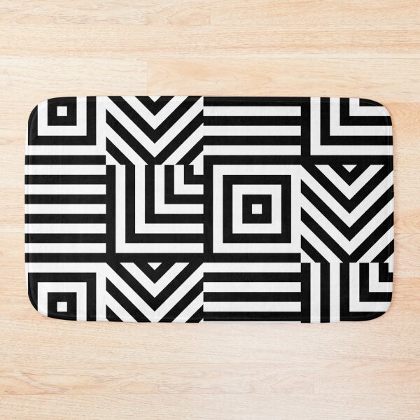 Item preview, LOVE in modern stripe line geometry pattern. designed and sold by kongkorakrich.