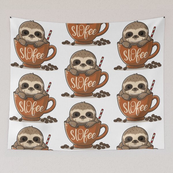 Item preview, Slofee Moments: Embrace the Slow Sip designed and sold by EmeraldeaArt.