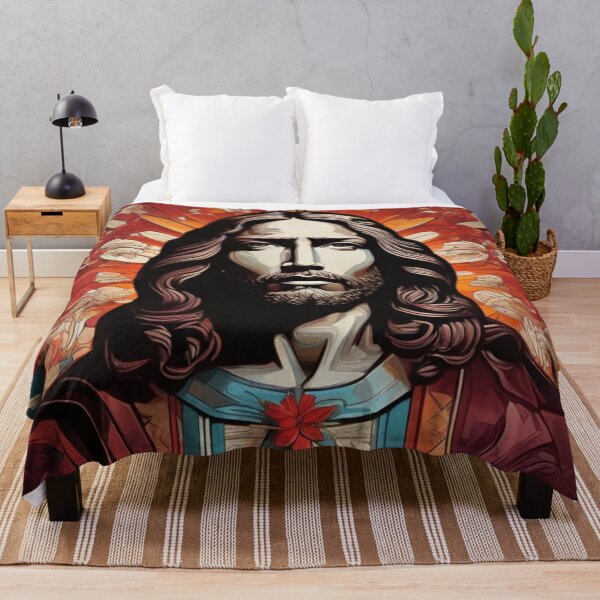 Item preview, Jesus Christ in Pop Art & Art Deco designed and sold by Warih.