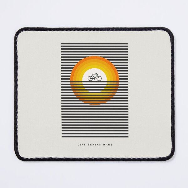 Item preview, Life Behind Bars, Retro inspired cycling Design designed and sold by Blinkwater Designs.