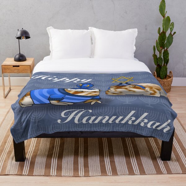 Aperçu de l'œuvre Hanukkah houblonnée - Grenouilles de la pluie du désert créée et vendue par OneStopBeanShop.