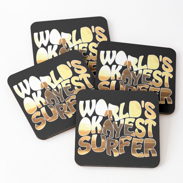 Item preview, World’s okayest surfer designed and sold by Line2Rhyme.
