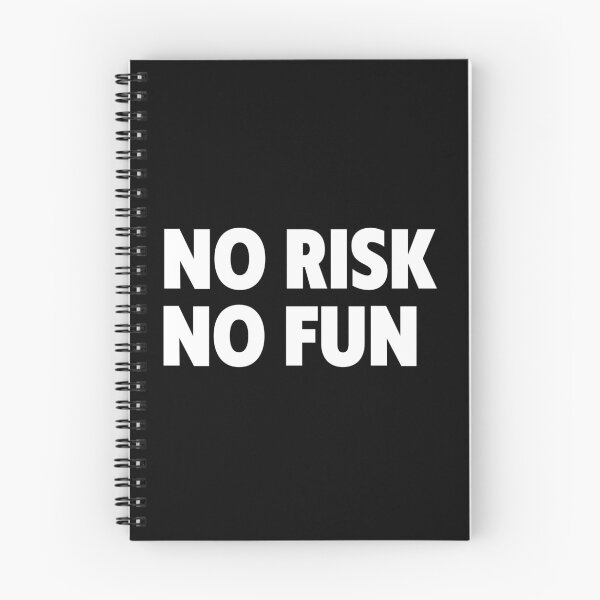 Item preview, No Risk No Fun designed and sold by Hairball-Pets.