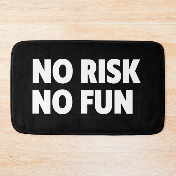 Item preview, No Risk No Fun designed and sold by Hairball-Pets.