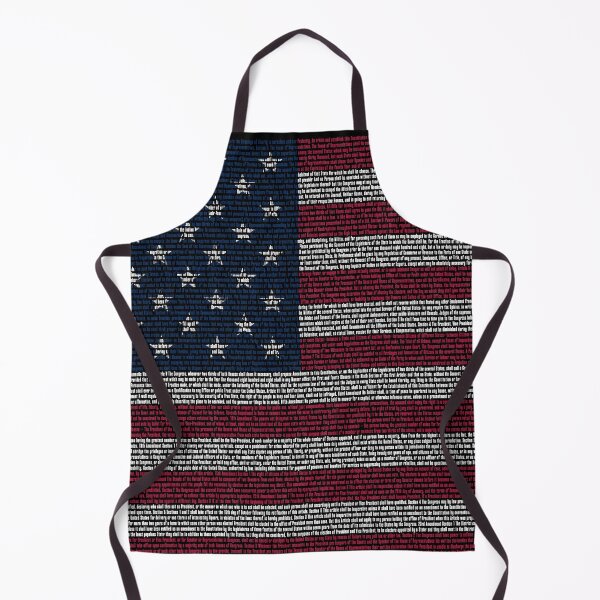 Item preview, US Flag with text of Constitution of the United States designed and sold by 4TeeToo.