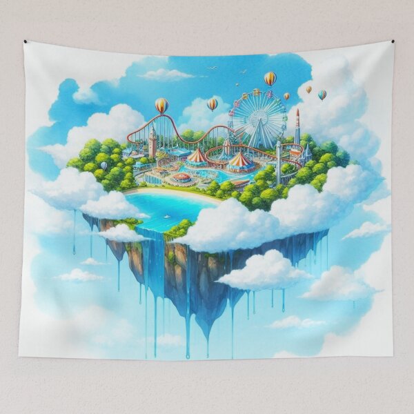 Item preview, An amusement park in the sky. designed and sold by growing-mom.
